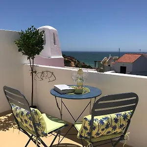 Apartamento Tranquil Benagil Sea View With Panoramic Roof Terrace And 2 Pools, 200m From Beach, On Hanging Valleys Trail